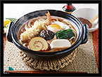 鍋焼きうどん定食